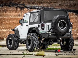 Jeep Wrangler JK Suspension Lift Kit w/ Vertex Reservoir Shocks - 4" Lift